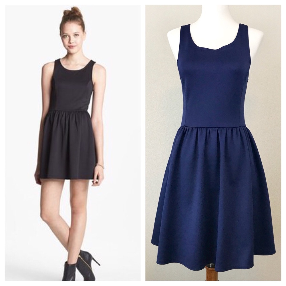 FRENCHI PONTE RACERBACK DRESS - SIZE S